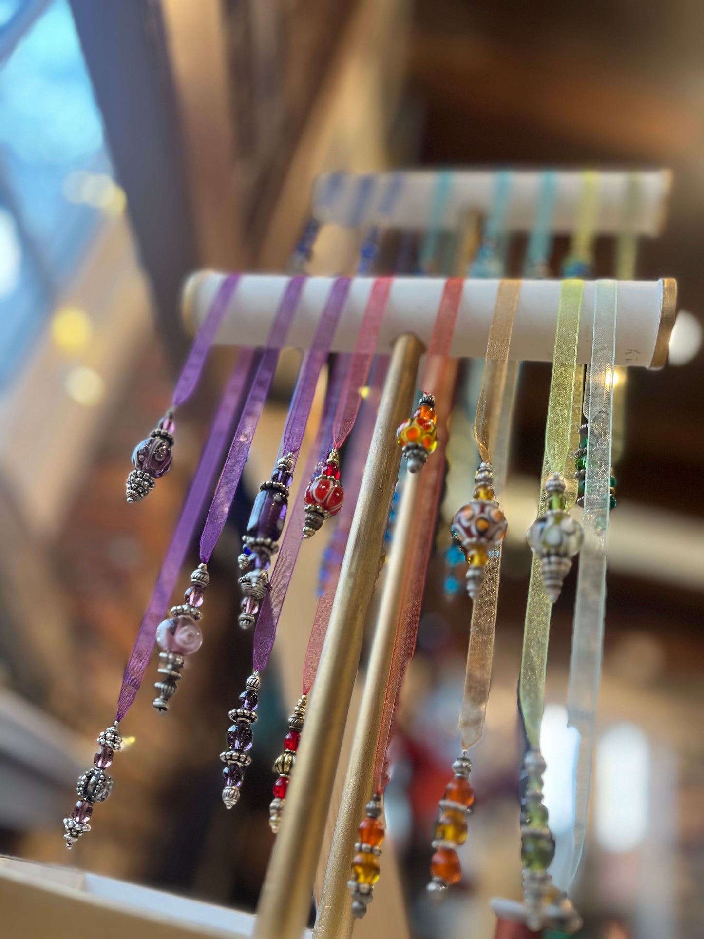 Andrea Maginnis | Beaded Bookmark | Handmade