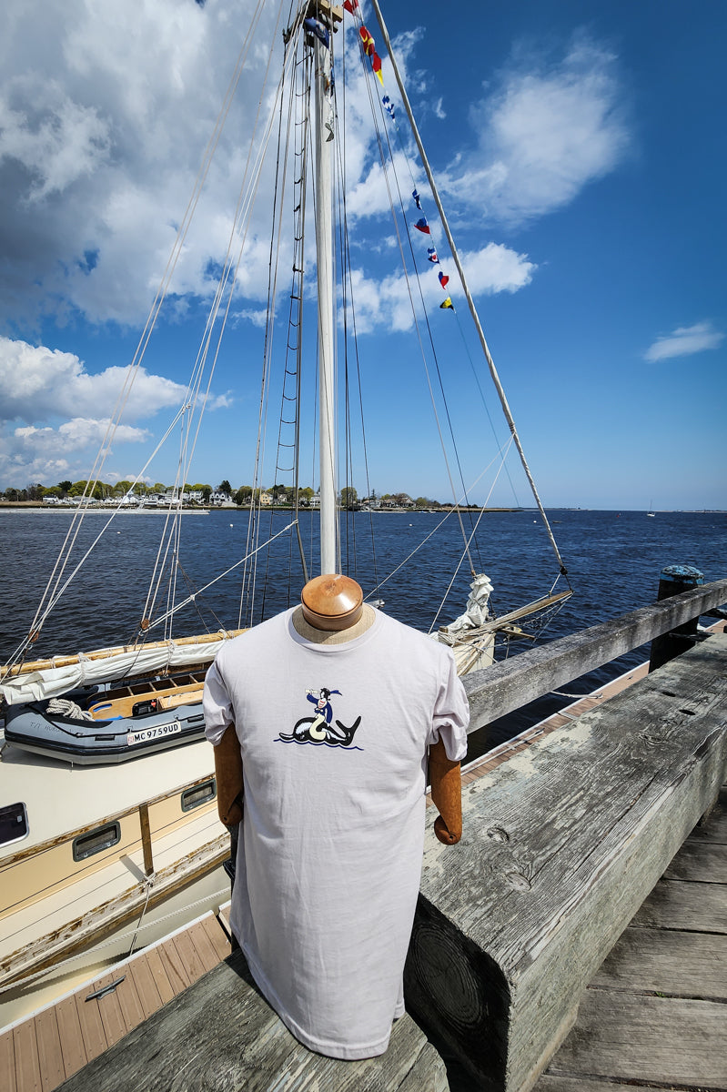 New England Sketch Book Whaler | Unisex Tee