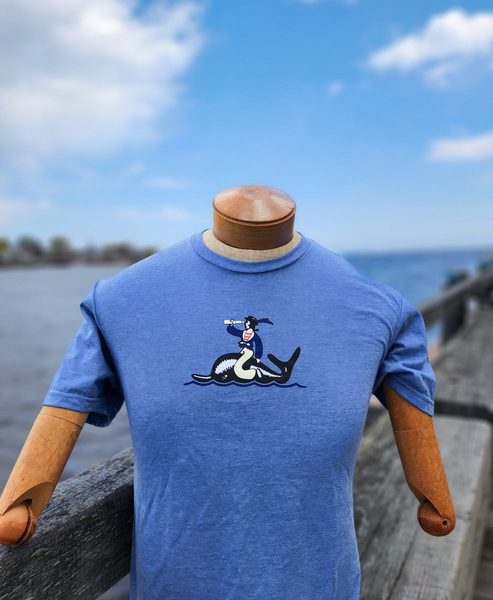 New England Sketch Book Whaler | Unisex Tee