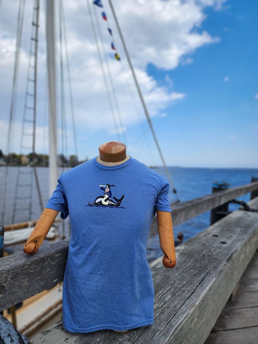 New England Sketch Book Whaler | Unisex Tee