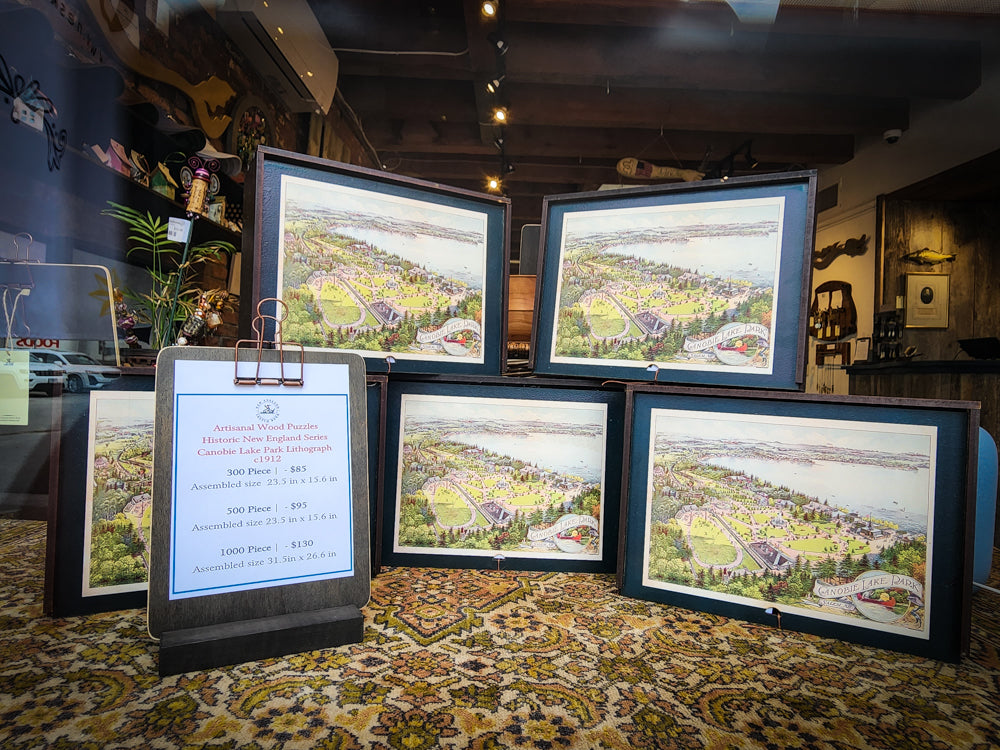 1912 Canobie Lake Park Puzzle | Historic New England Series