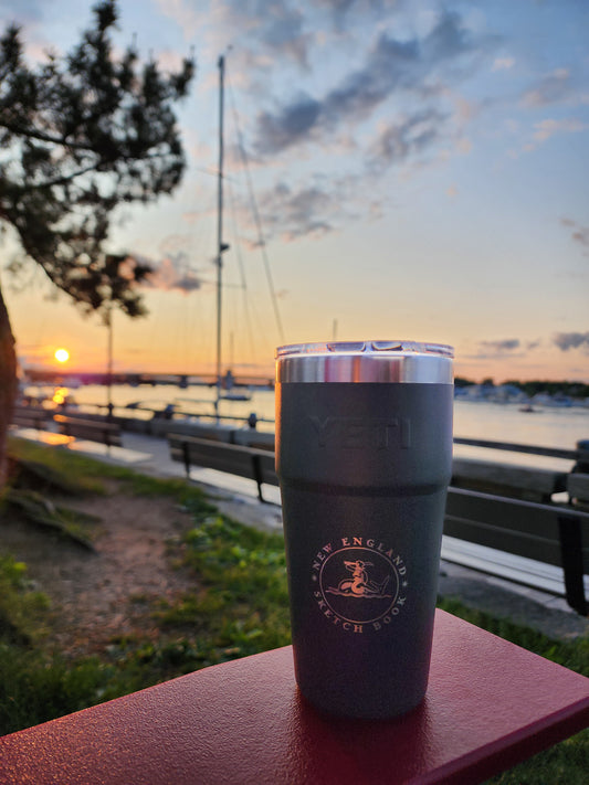 New England Sketch Book | Yeti Rambler 16oz