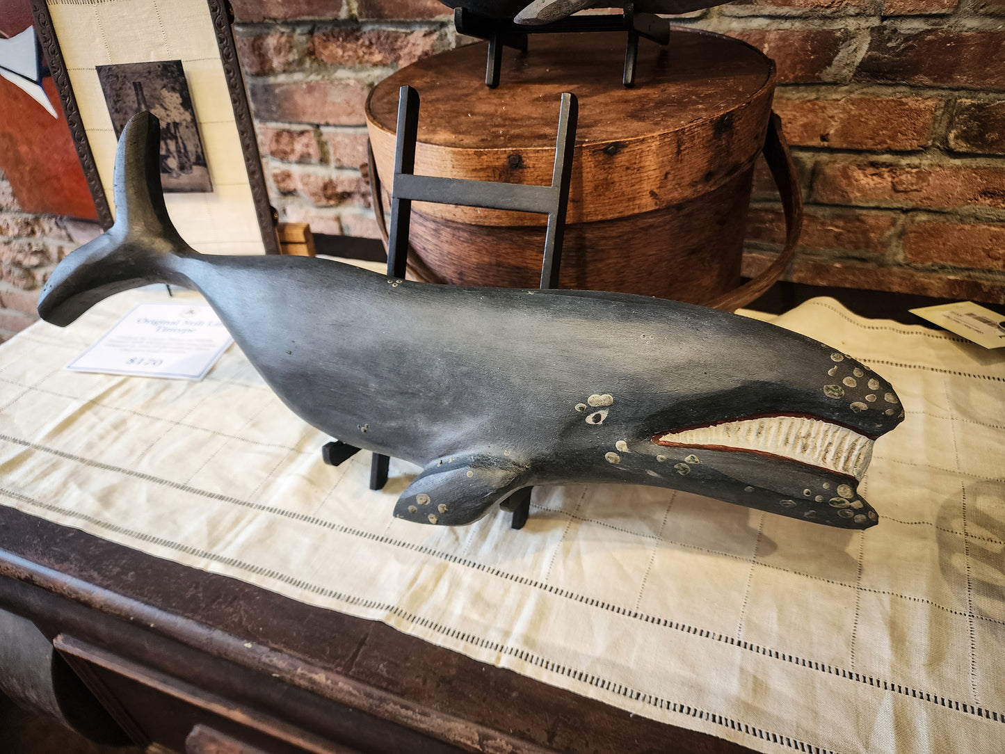 Hand Carved Right Whale | Derek Abbott