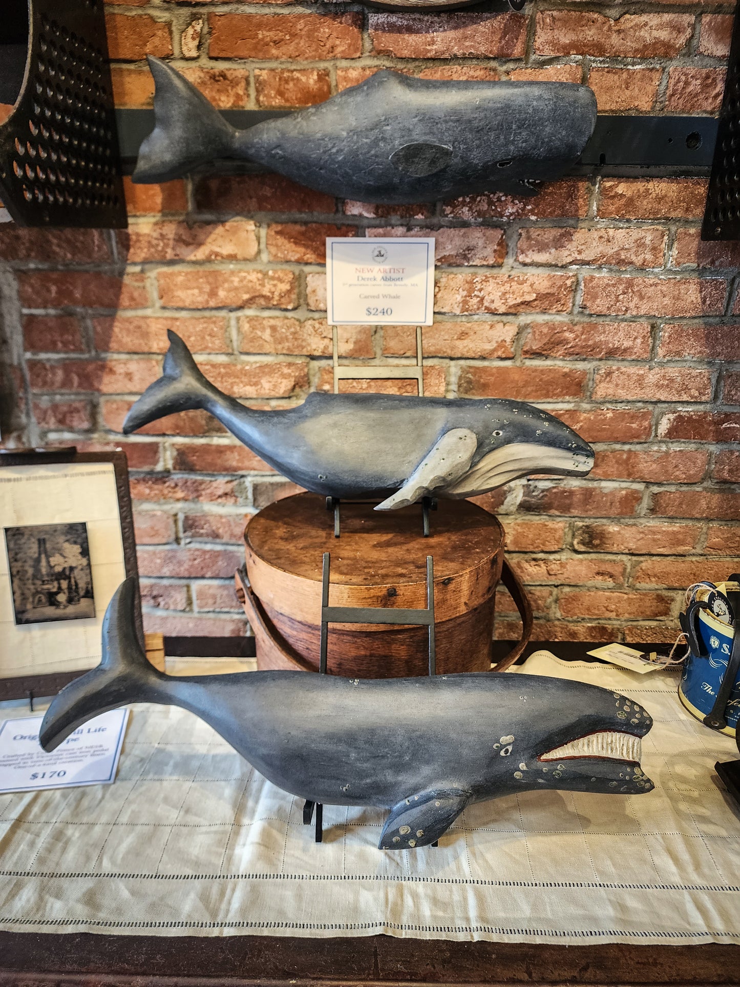 Hand Carved Humback Whale | Derek Abbott