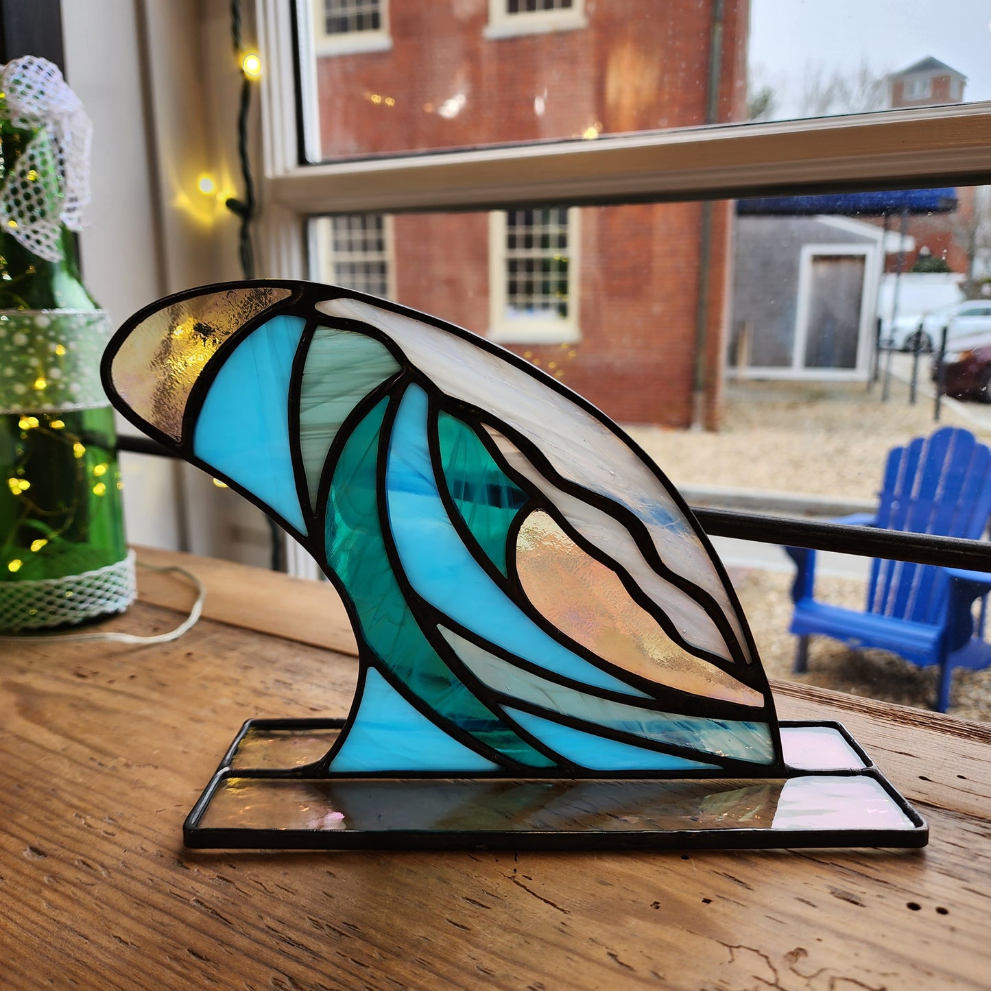Stained Glass Wave | Afterlife Glass