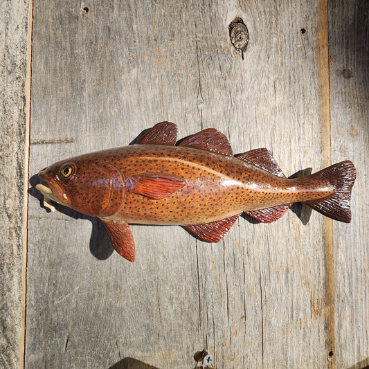 Hand Carved & Painted Cod | Henry Boyd Jr.