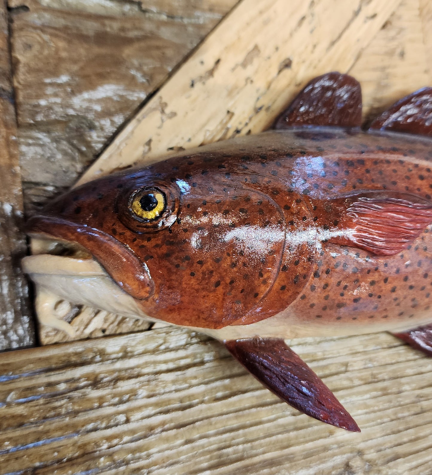 Hand Carved & Painted Cod | Henry Boyd Jr.