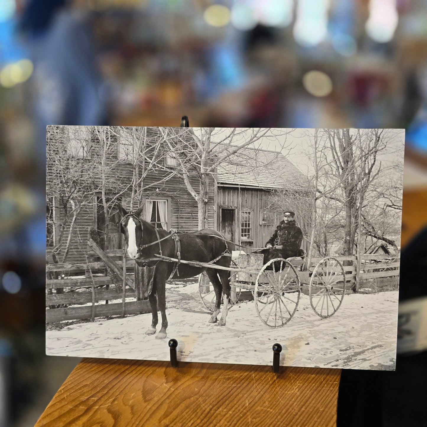 NH Mail Carrier | 1890s | NESB Archival Giclee Print