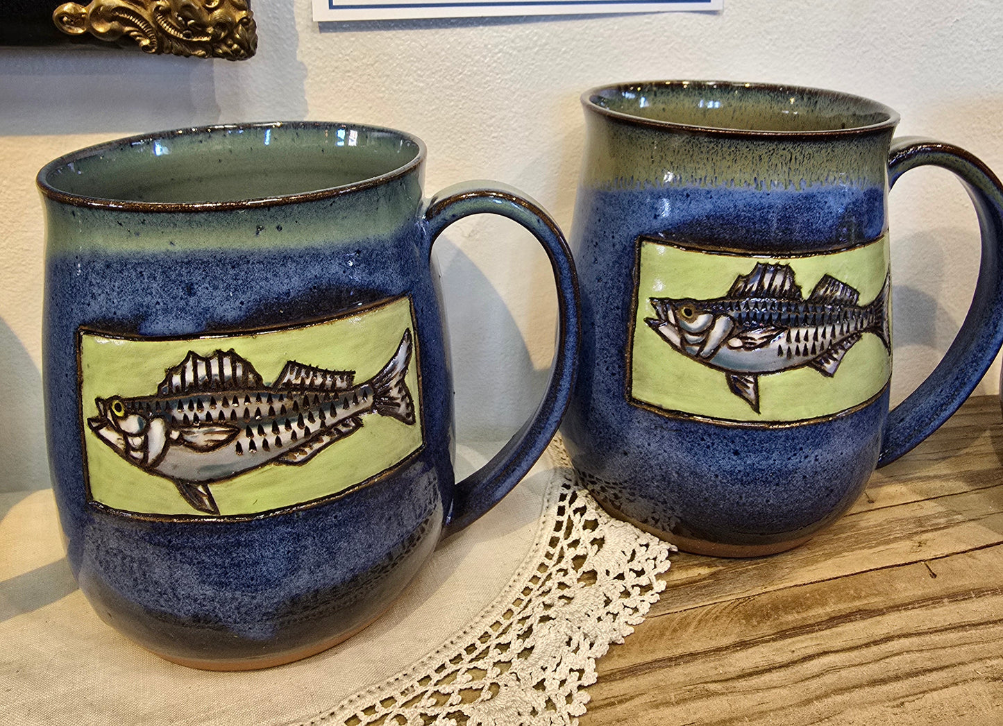 Sgraffito Striper Mug | Molly Glover
