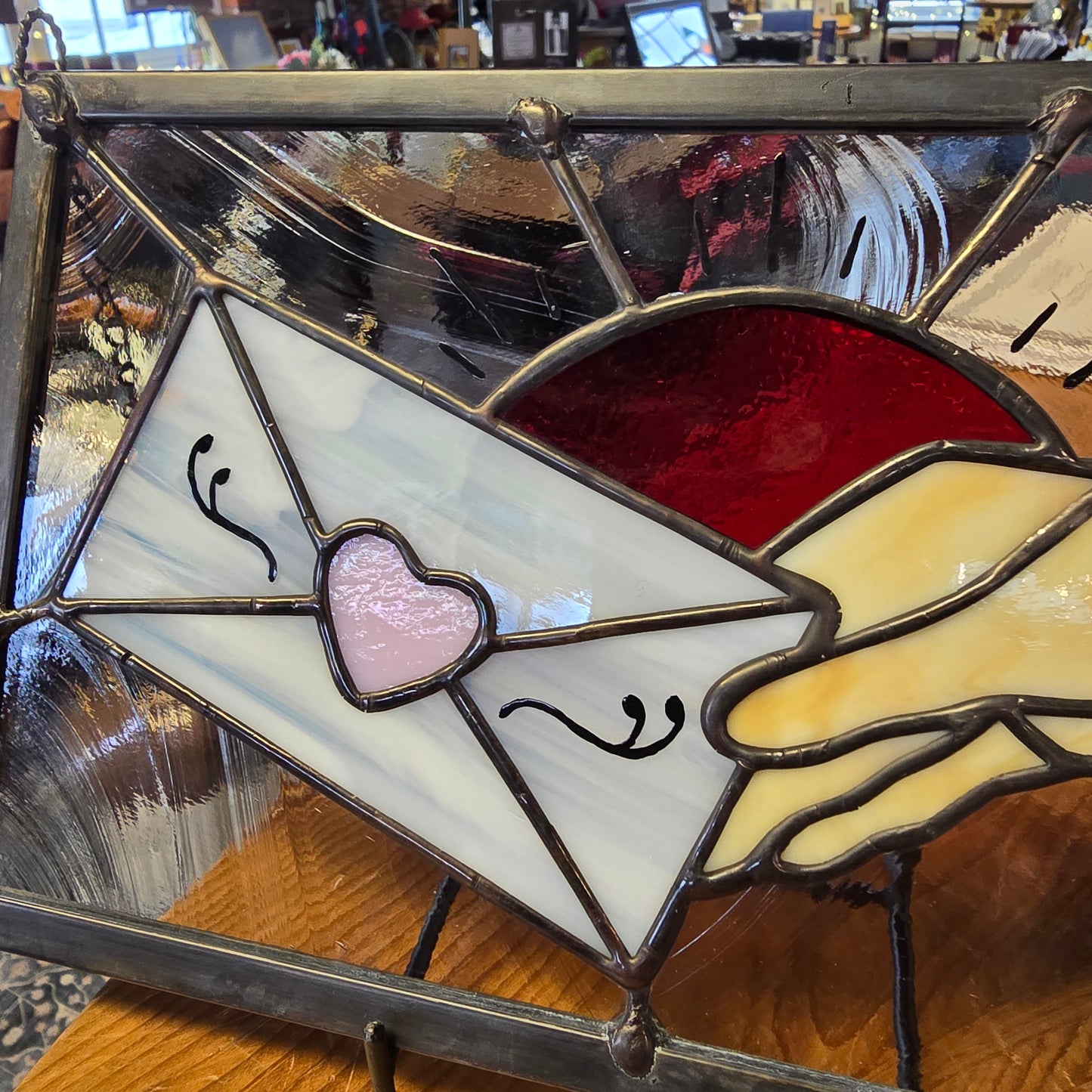 Stained Glass "The Love Letter" | Afterlife Glass