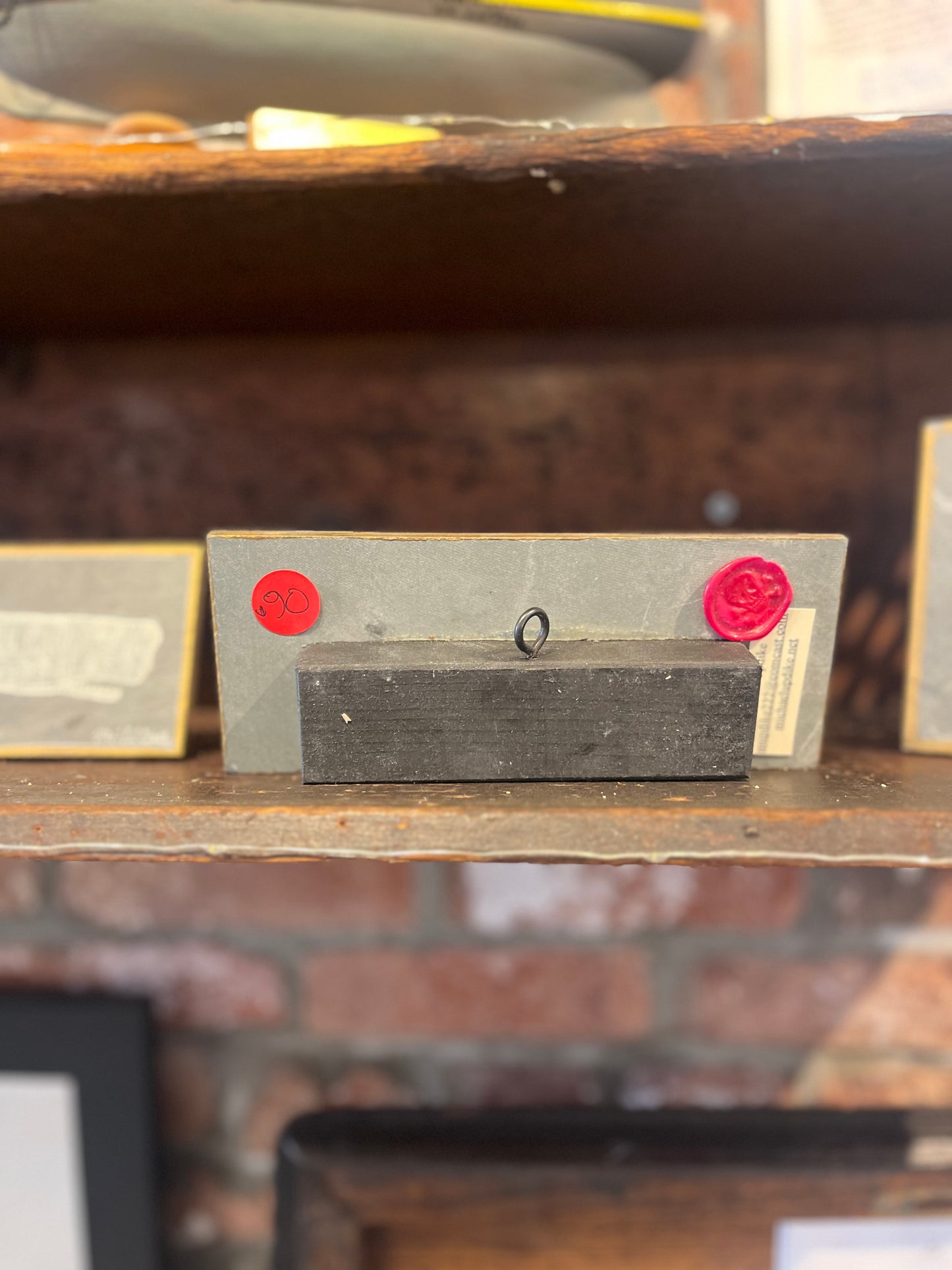 Blue Whale Carved on Slate | Sm Rectangle | Updike