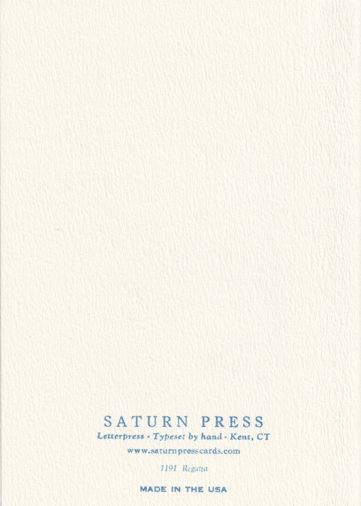 Regatta | Saturn Press