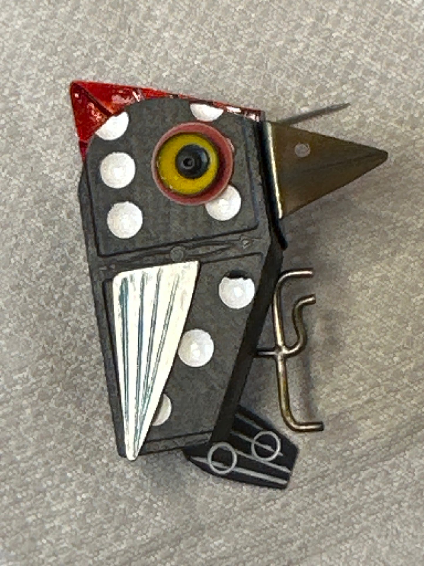 Spotted Woodpecker Pin | Chickenscratch