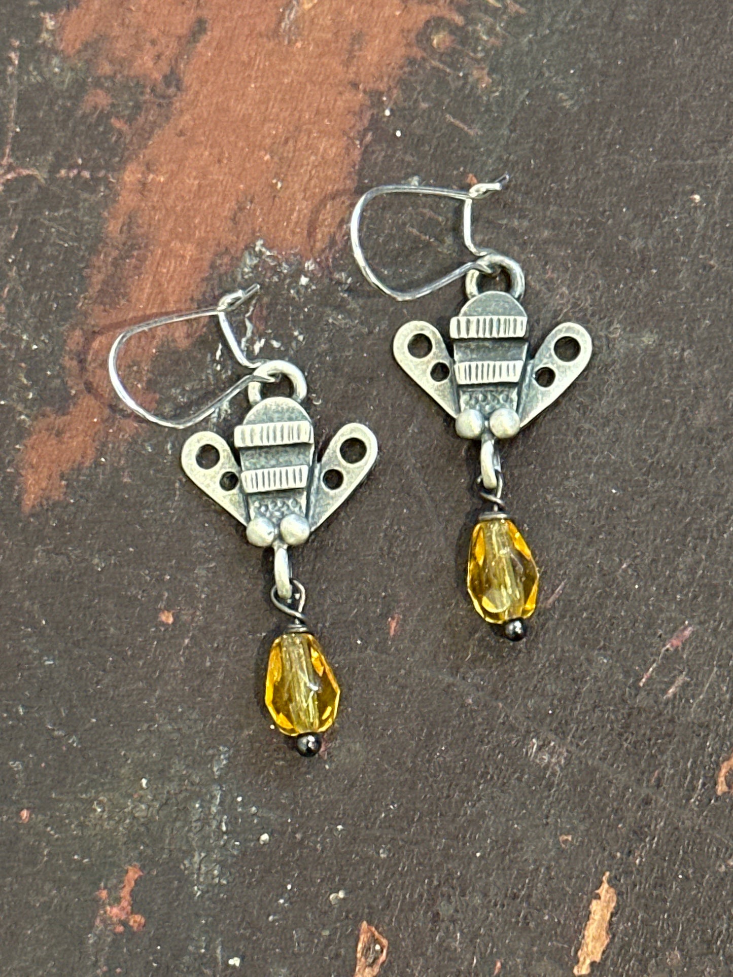 Honey Bee Earrings | Chickenscratch