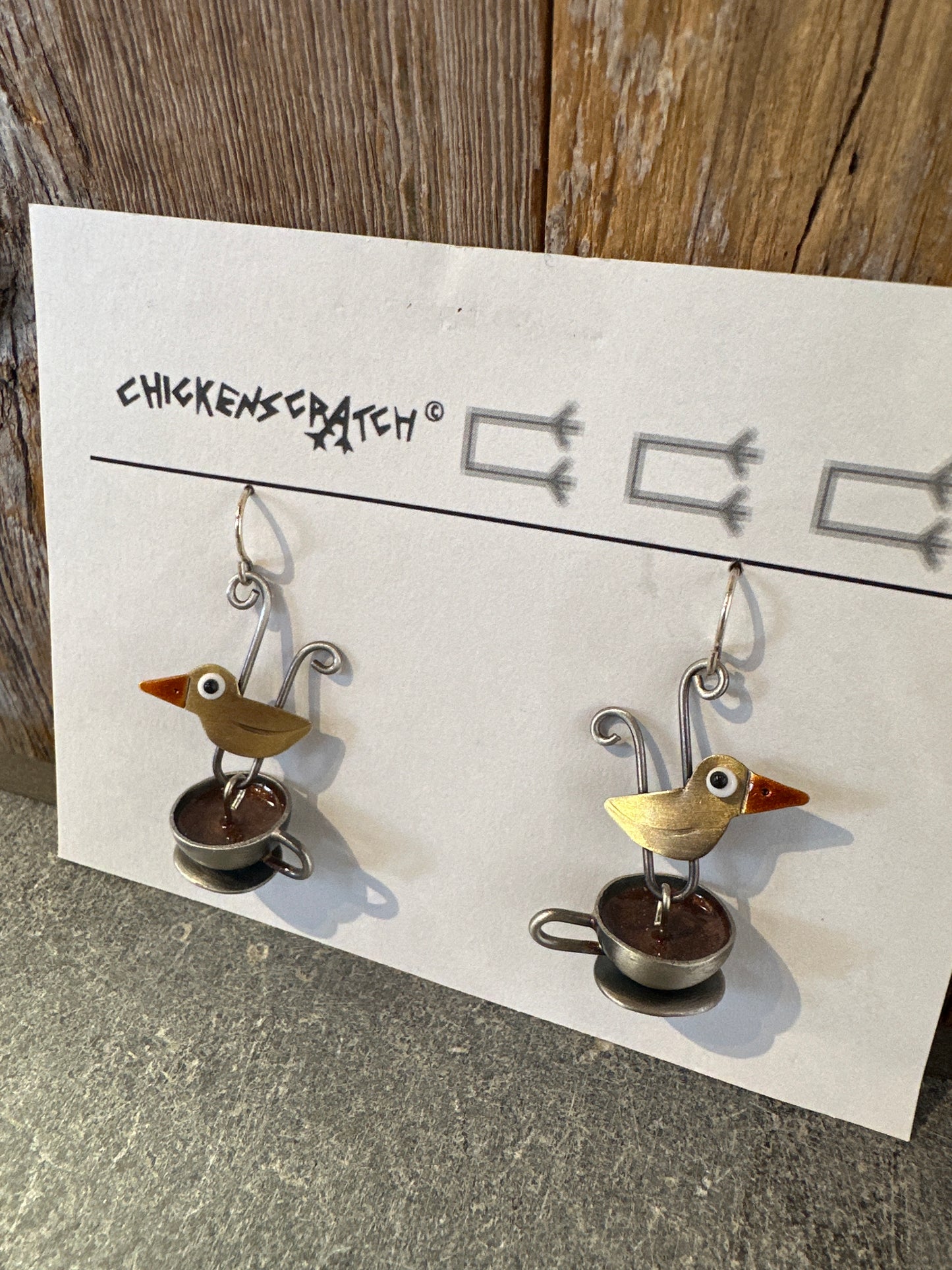 Tea for Two Earrings | Chickenscratch