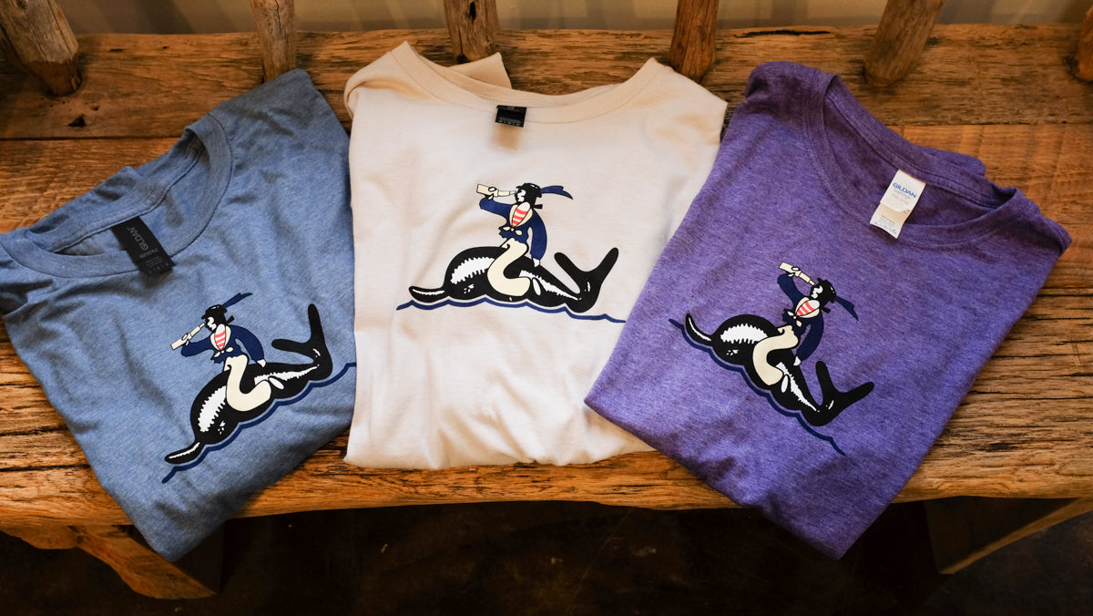 New England Sketch Book Whaler | Unisex Tee