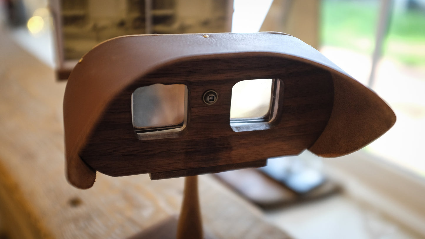 Walnut Stereoscope Viewer