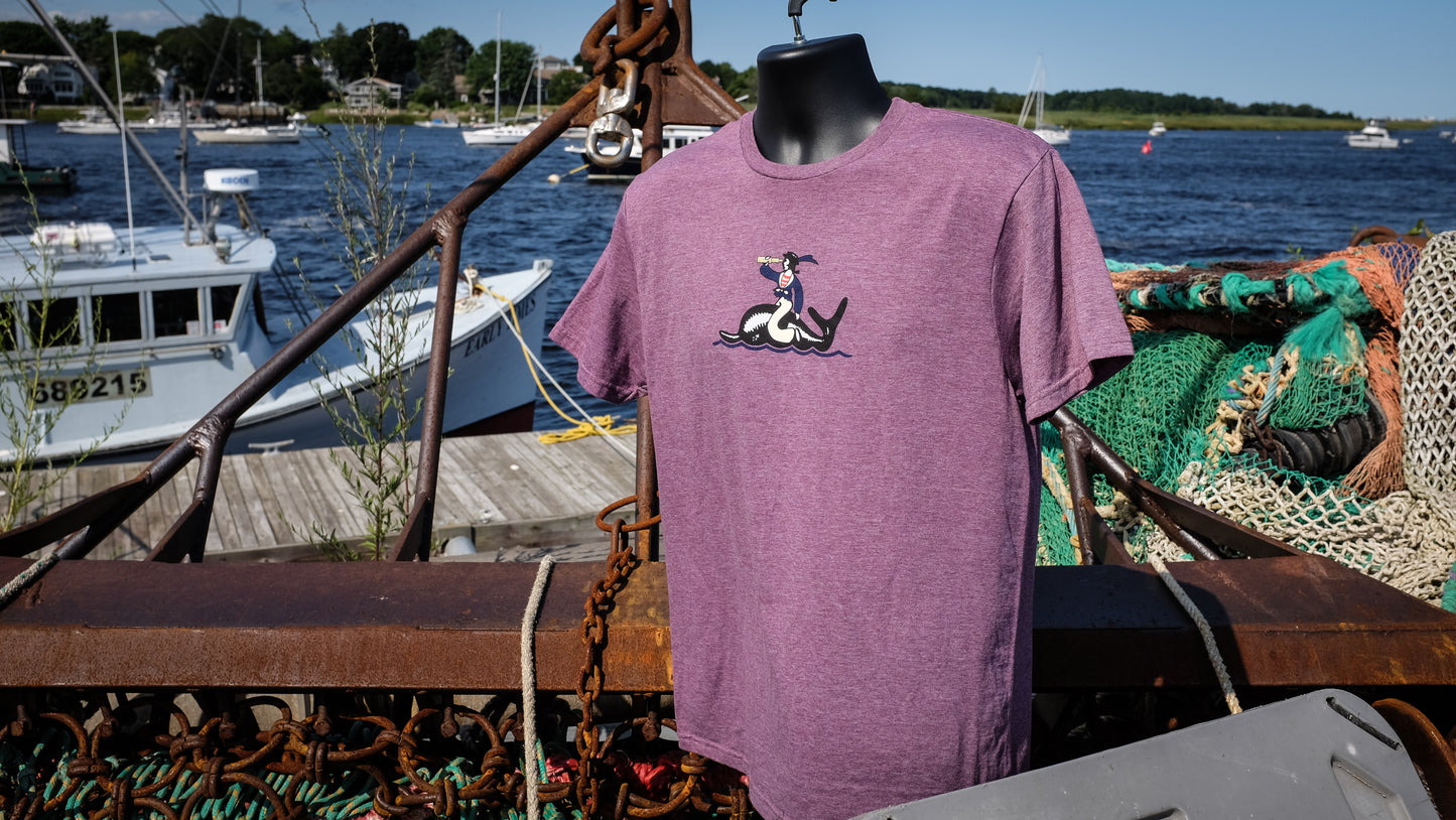 New England Sketch Book Whaler | Unisex Tee