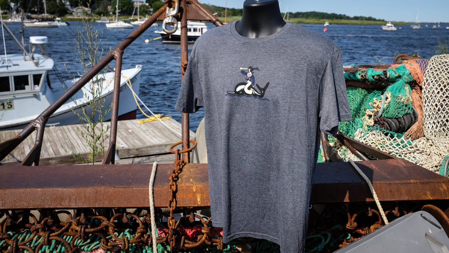 New England Sketch Book Whaler | Unisex Tee