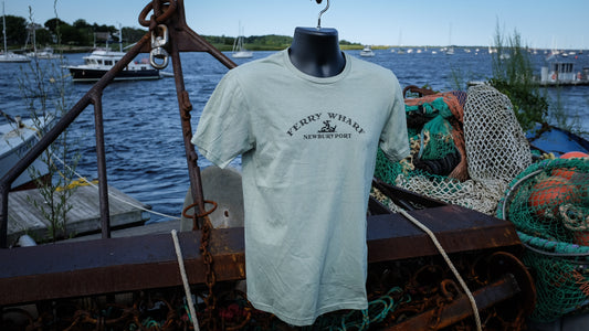 New England Sketch Book | Ferry Wharf Whaler