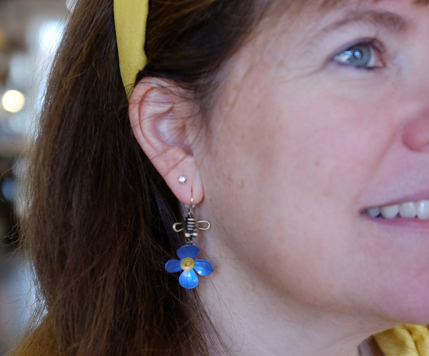 Bee Line Earrings | Chickenscratch