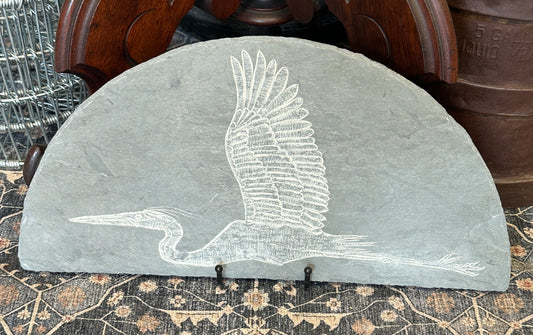 Heron |  Large Slate Arch | Updike