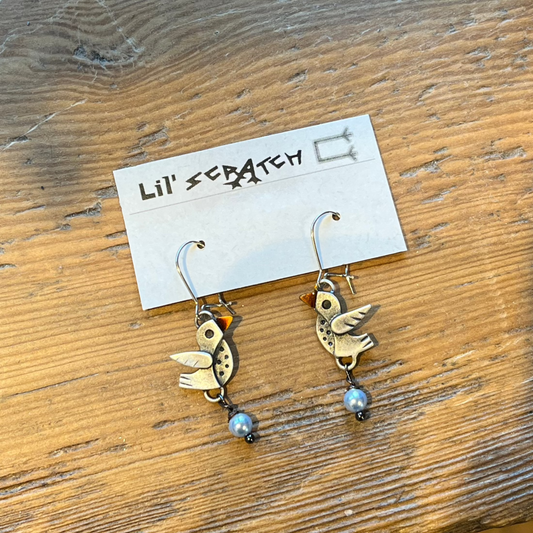Lovebirds Earrings | Chickenscratch
