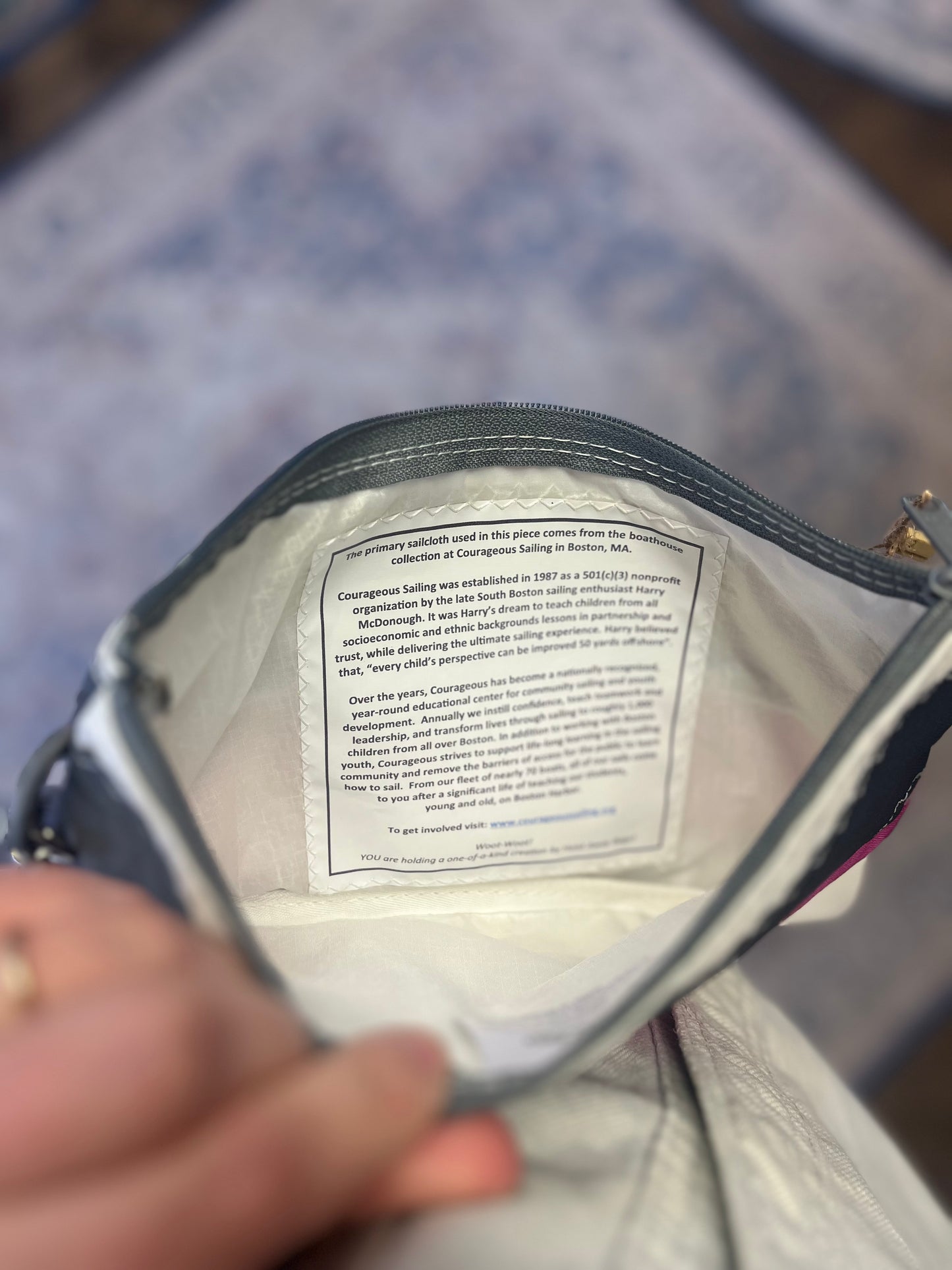 Sailcloth Cross Body Bags