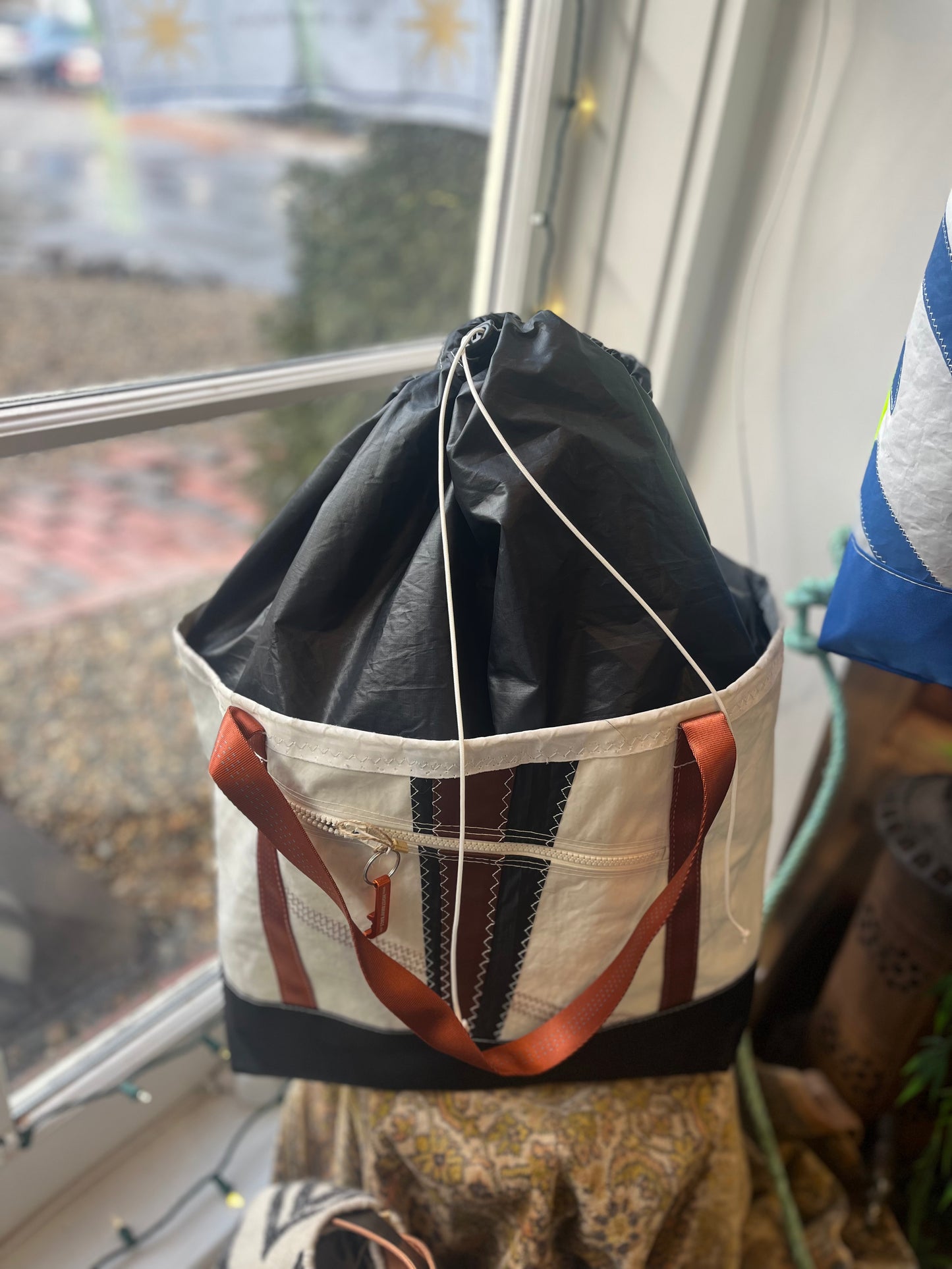 "Stowaway" Sailcloth Bag | Large
