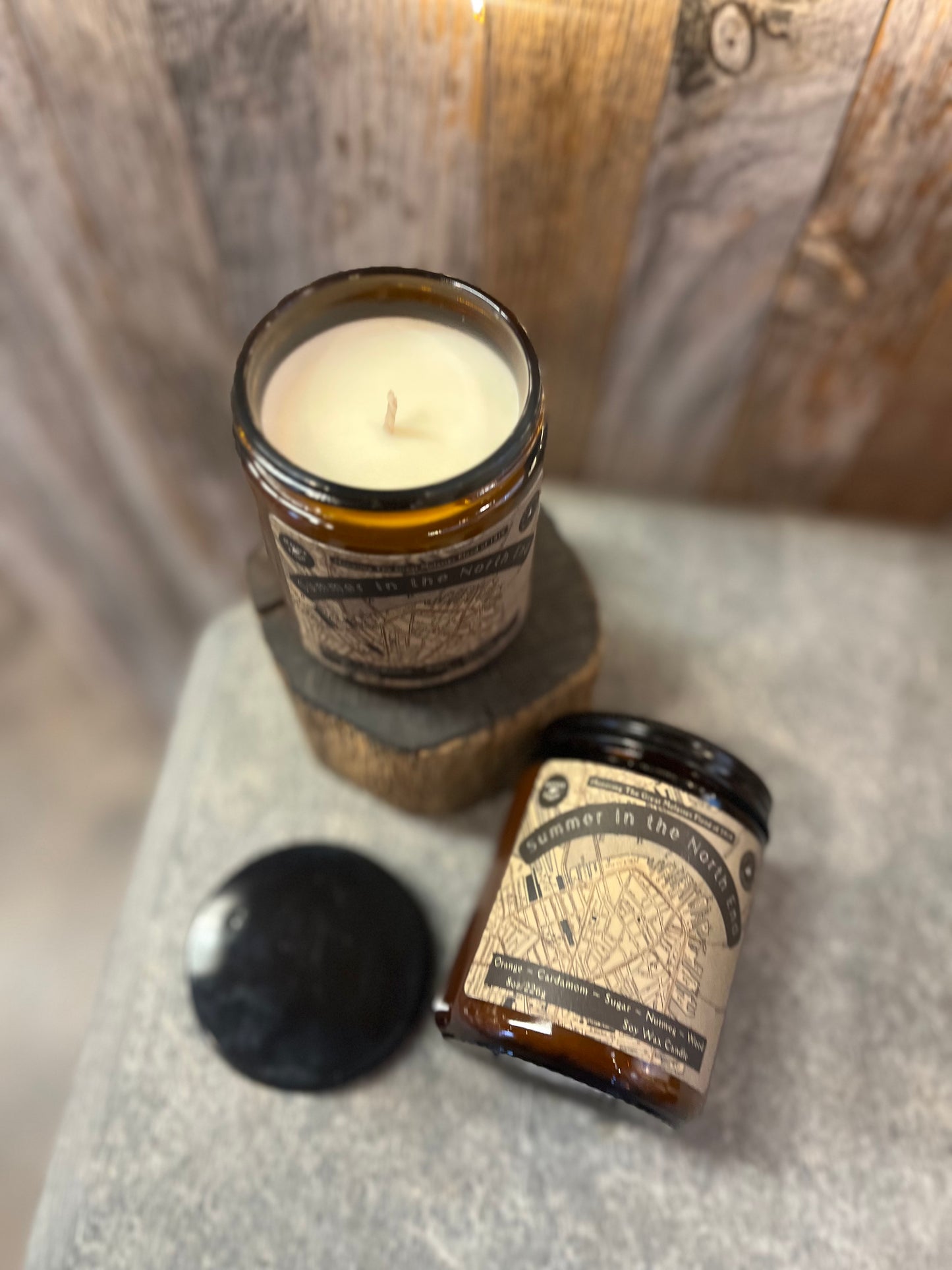 "Summer in the North End" | 8 oz in amber glass