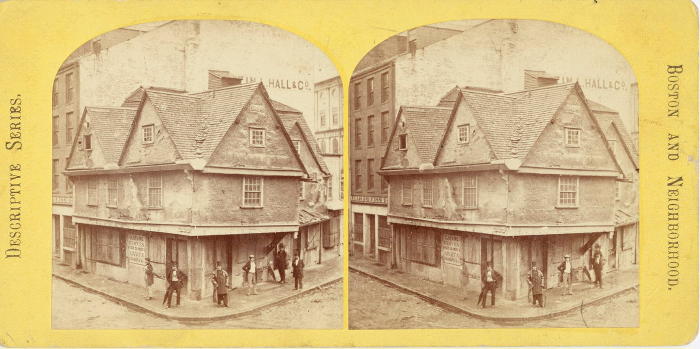 1861 Prang Lithograph | Dock Square Boston