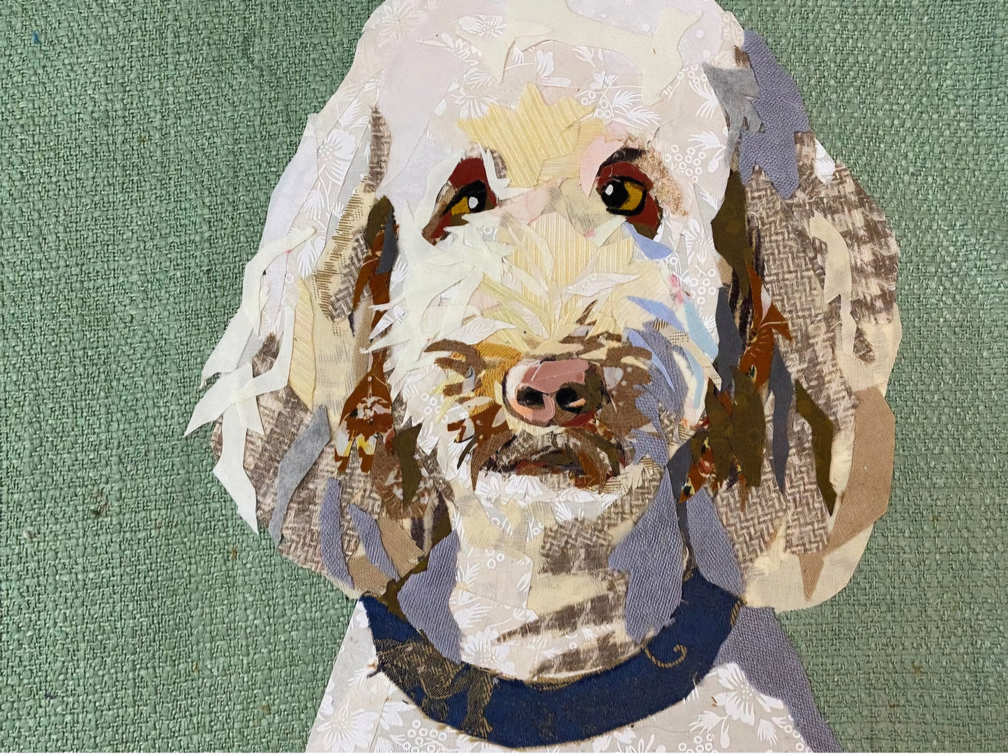 Custom Pet Pillow | Reclaimed Fabrics | DUO