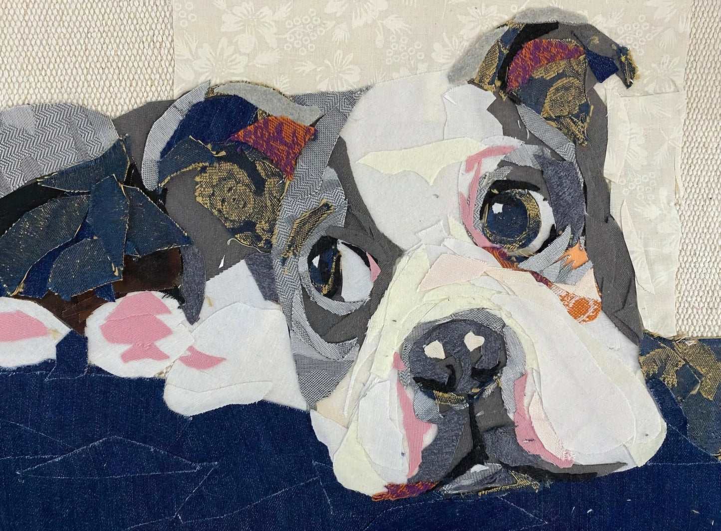 Custom Pet Pillow | Reclaimed Fabrics | DUO