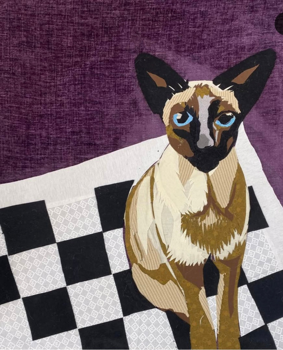 Custom Pet Pillow | Reclaimed Fabrics | DUO