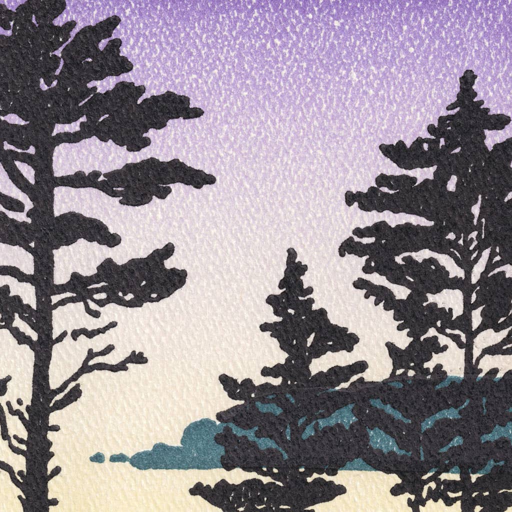 Twilight Sheepscot River | Saturn Press