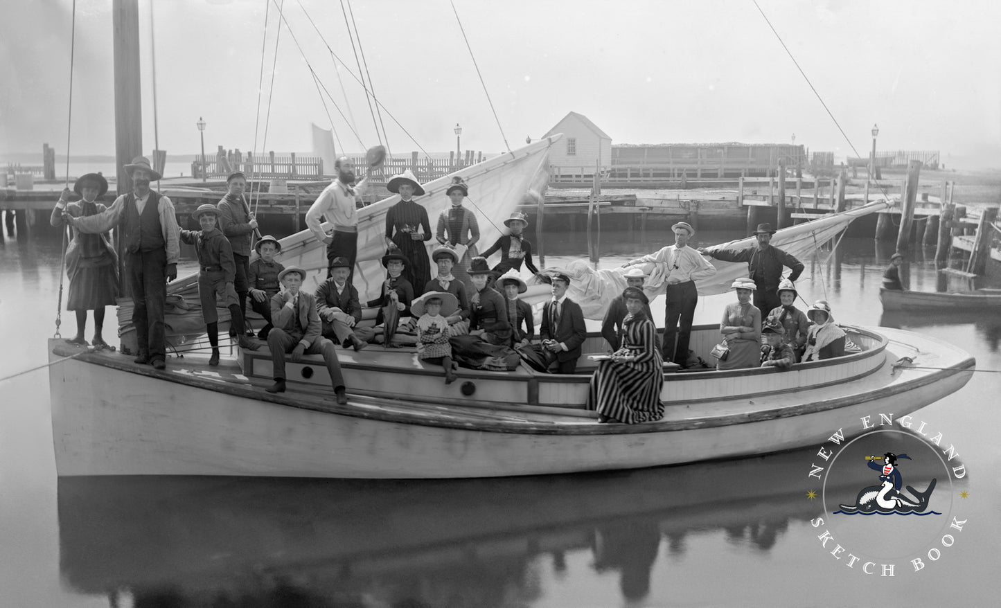 Nantucket Excursion | 1880s | NESB Archival Giclee Print