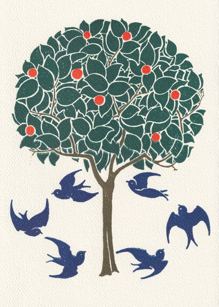 Tree & Swallows | Saturn Press
