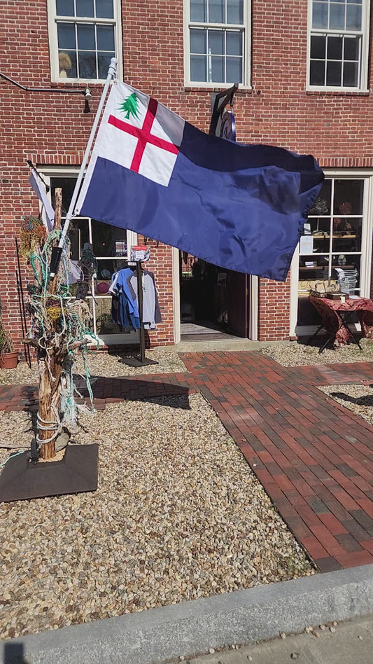 Flag of New England | Hand Cut & Stitched by New England Flag & Banner