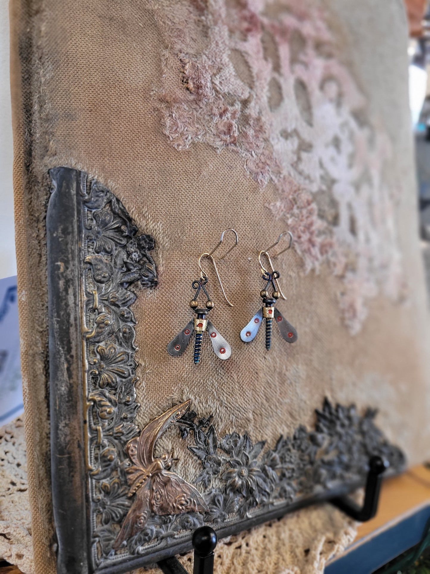 Winged Nut Earrings | Chickenscratch