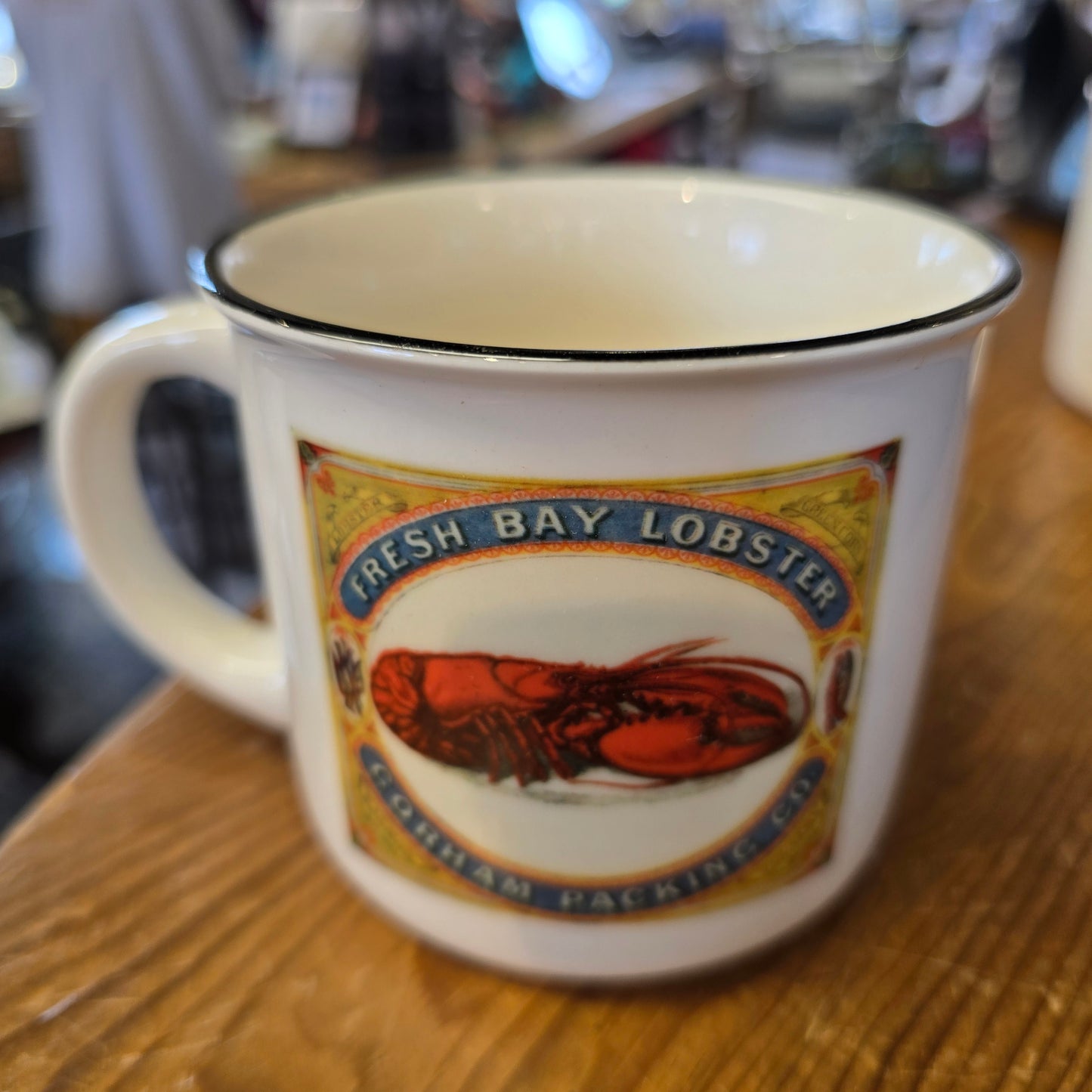 NE Cannery Series | Gorham Packaging Co | Ceramic Camper Mug