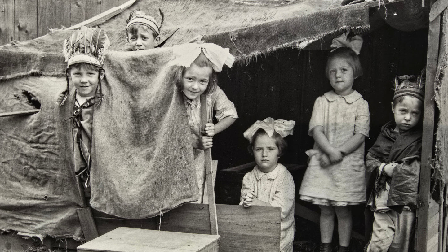 Springfield Kids l 1910s | Giclee Print on metal