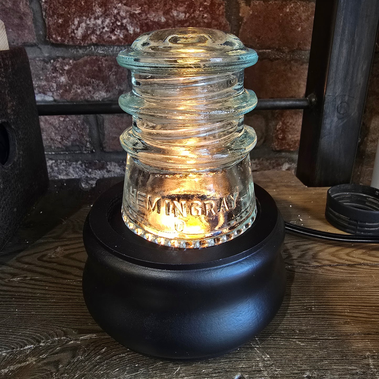 Mini Glass Insulator Light | New England Sketch Book