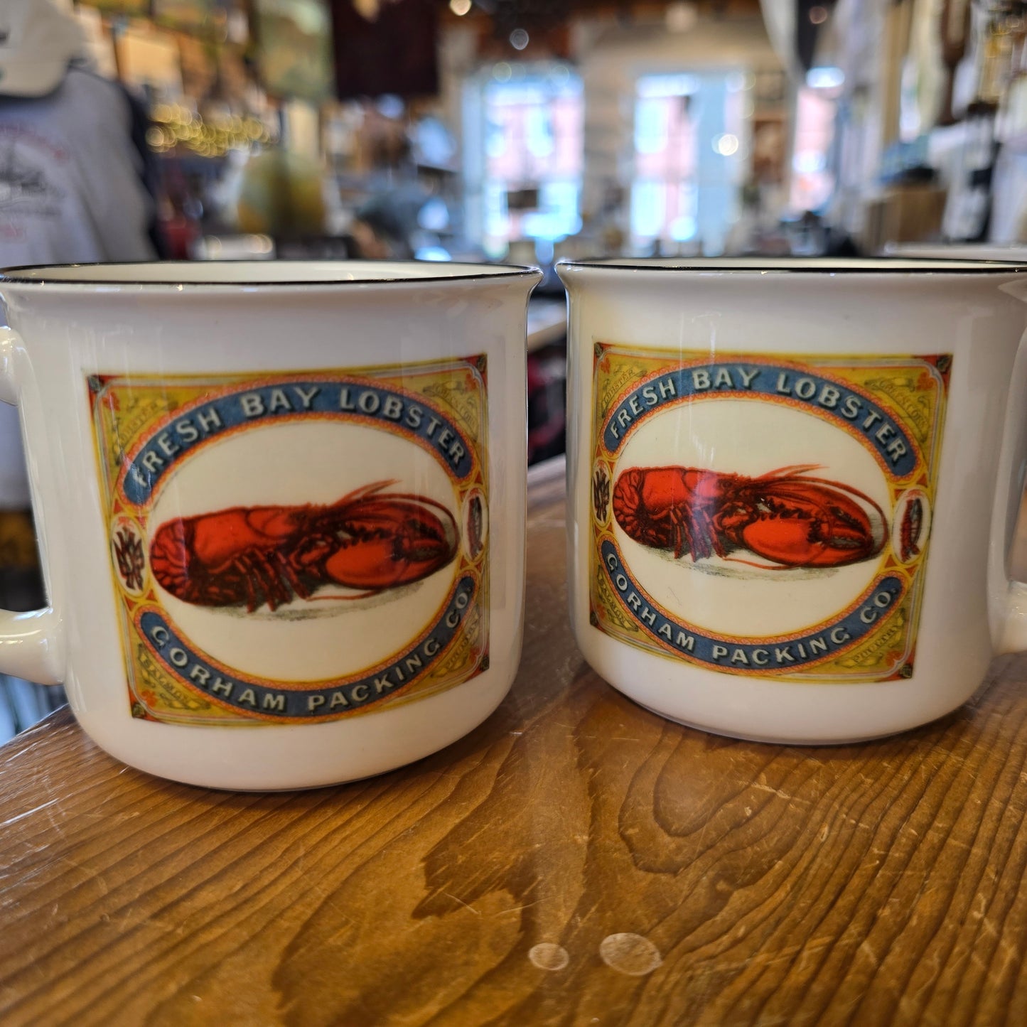 NE Cannery Series | Gorham Packaging Co | Ceramic Camper Mug