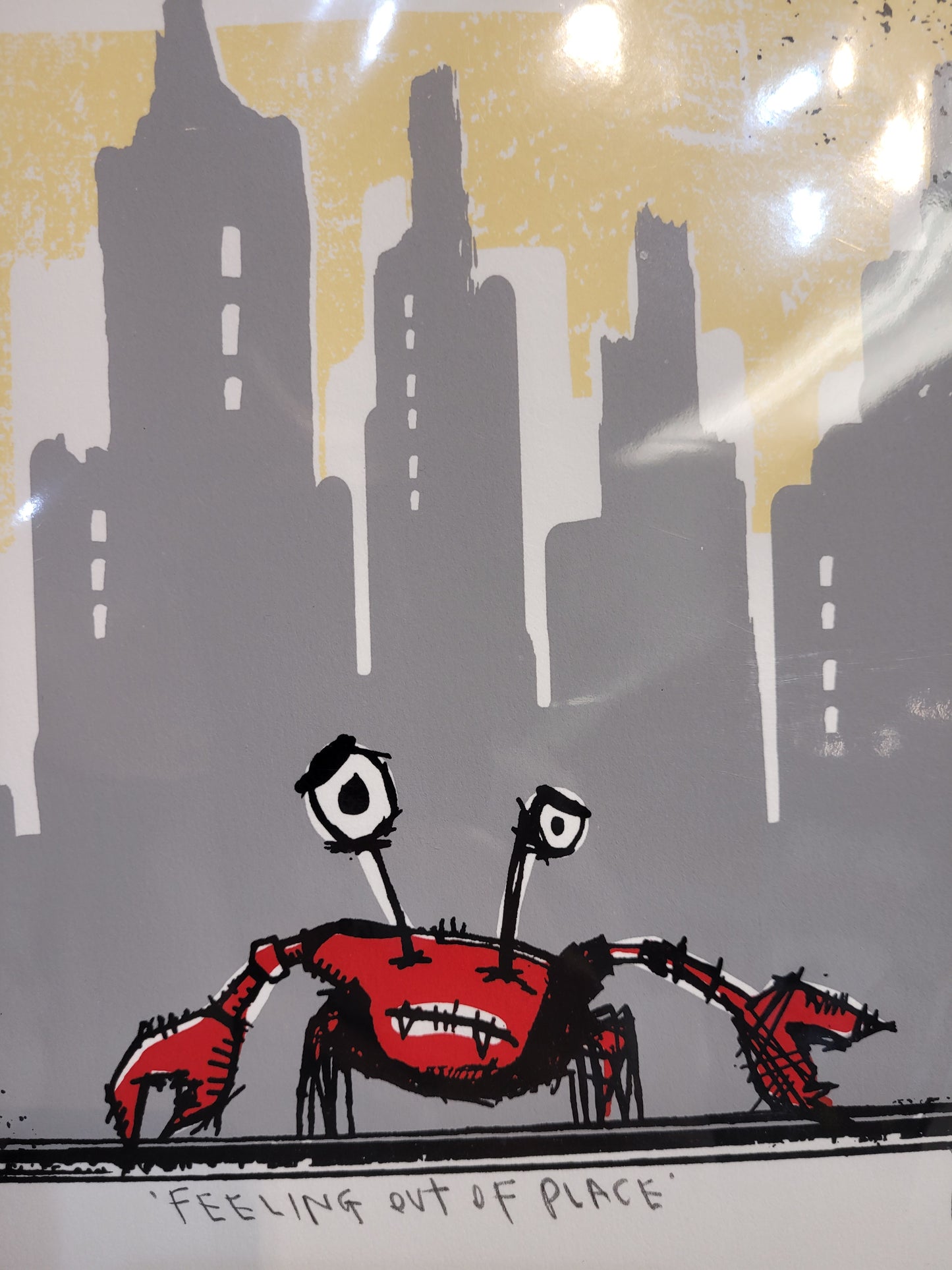 “Feeling Out of Place” | Silkscreen Print | James Polisky