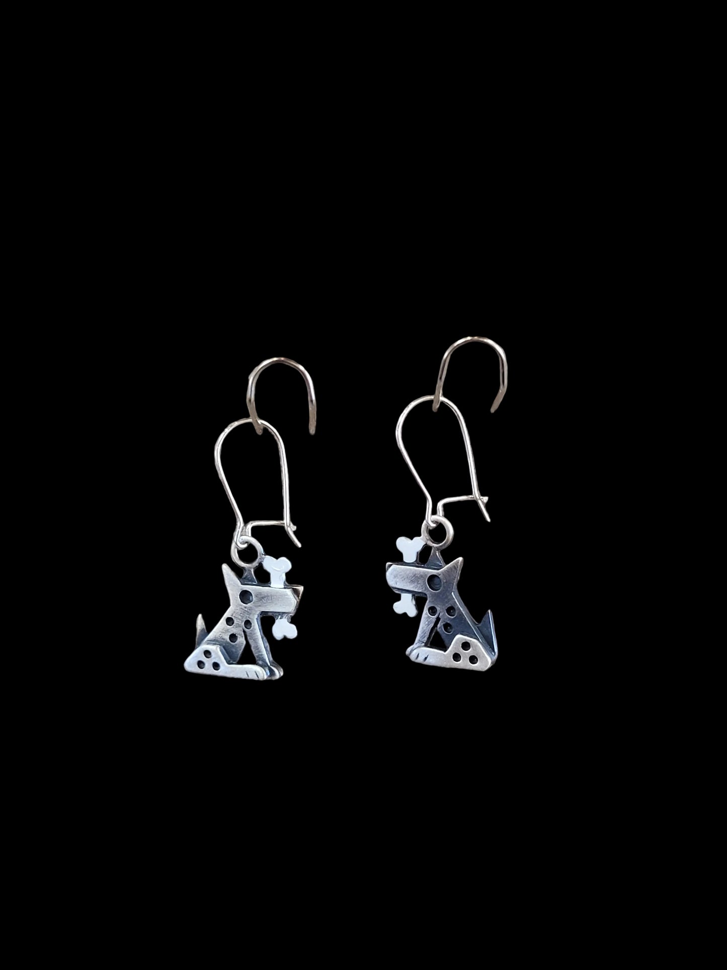 Fido Earrings | Chickenscratch