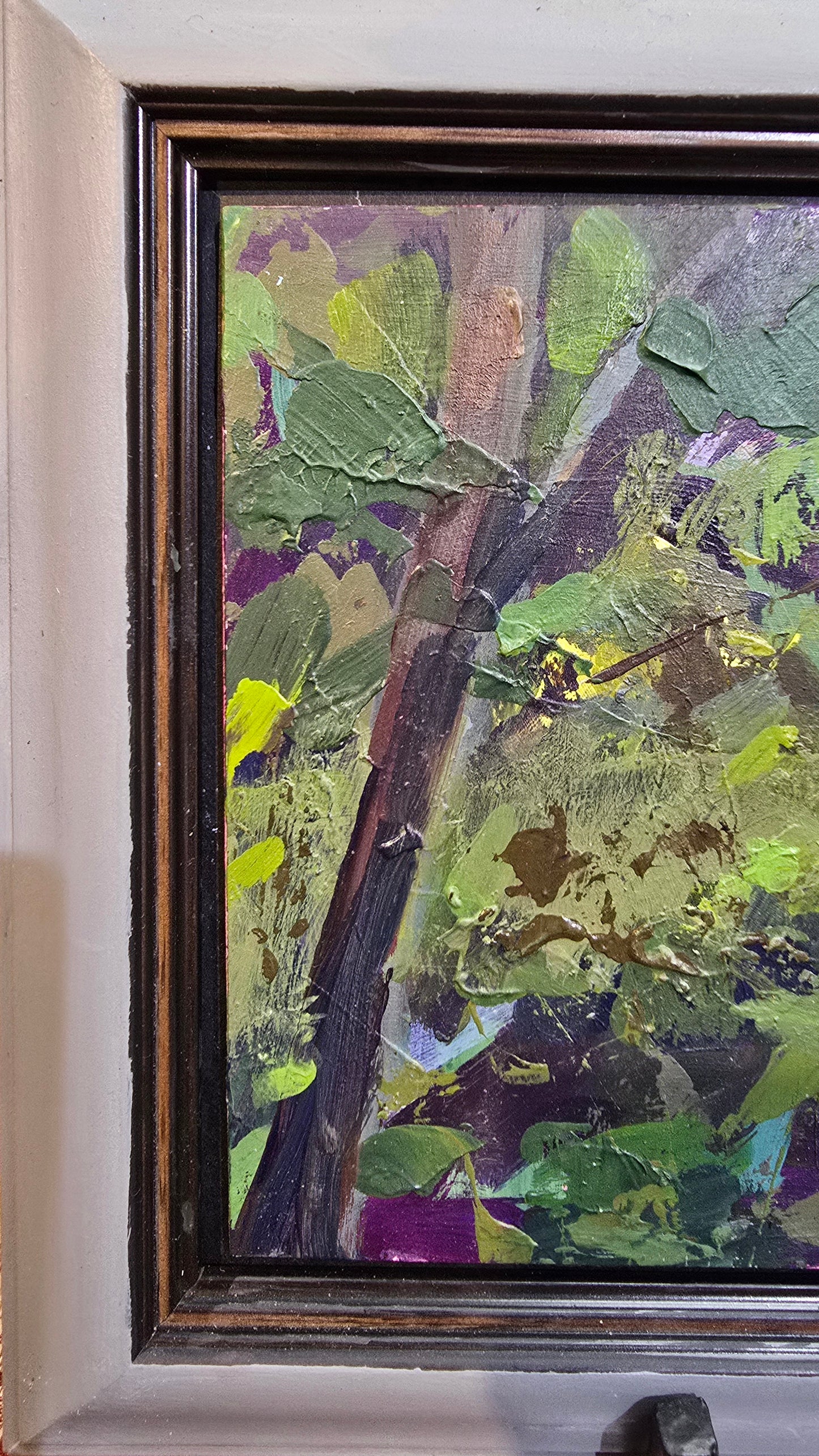 Jeannette Esposito | "Into the Woods" | Framed Acrylic on Board