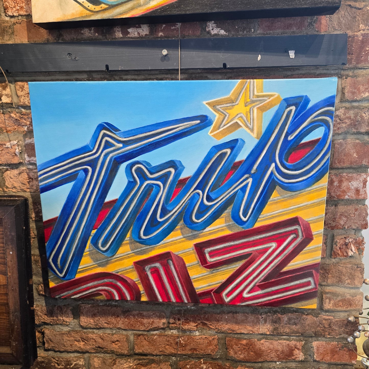 "What a Long Strange Trip" | Acrylic on Canvas | Debbie Shirley