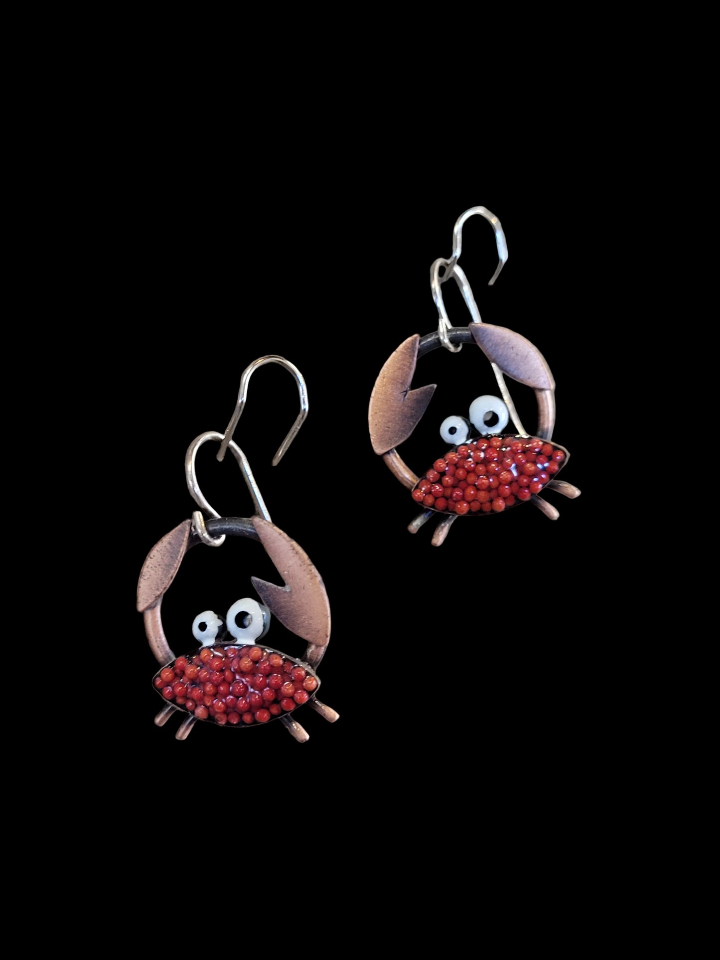 Crabby Earrings | Chickenscratch