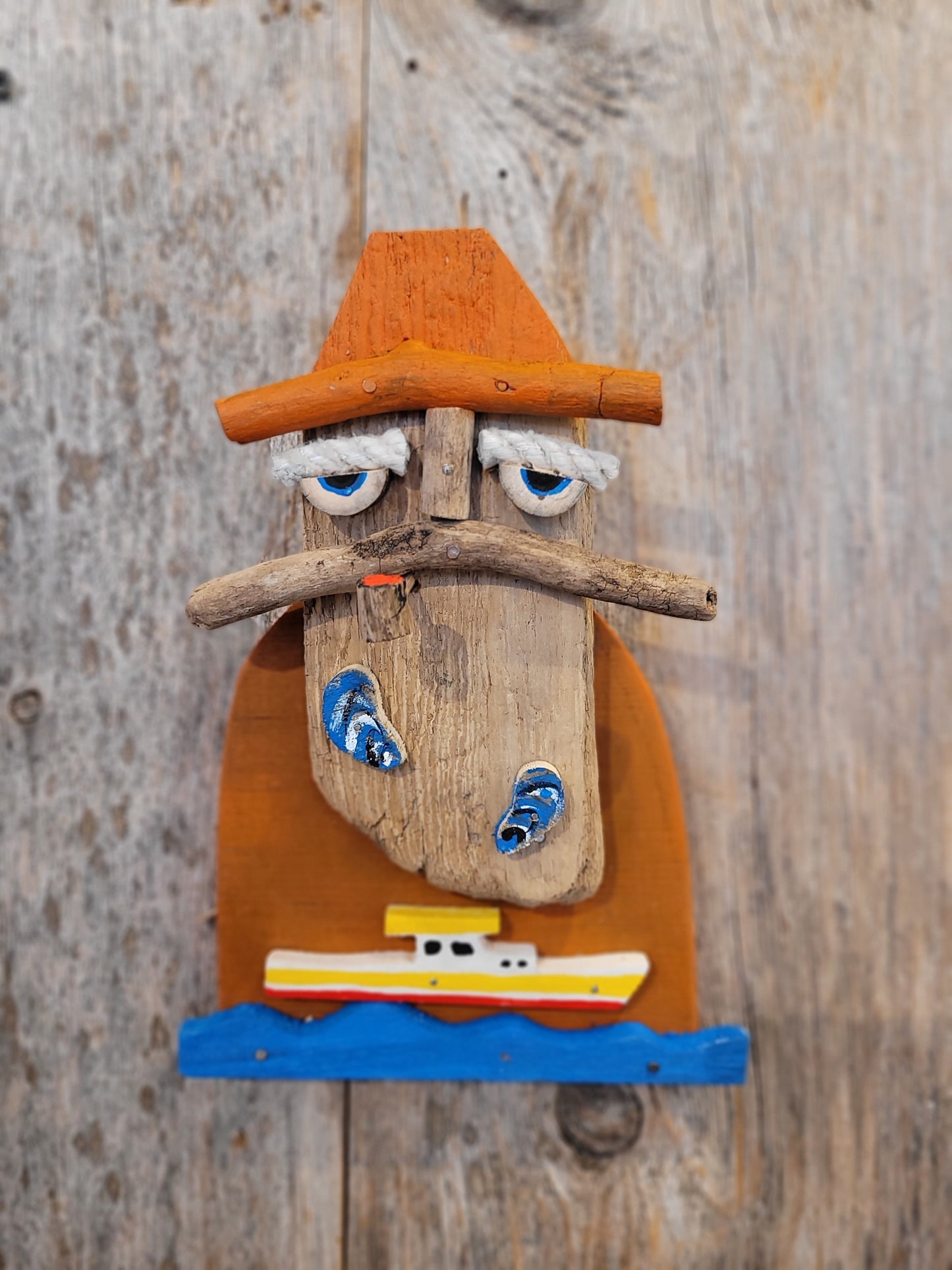 Large Sailor w/ Seagull #15 | Seahag Studios
