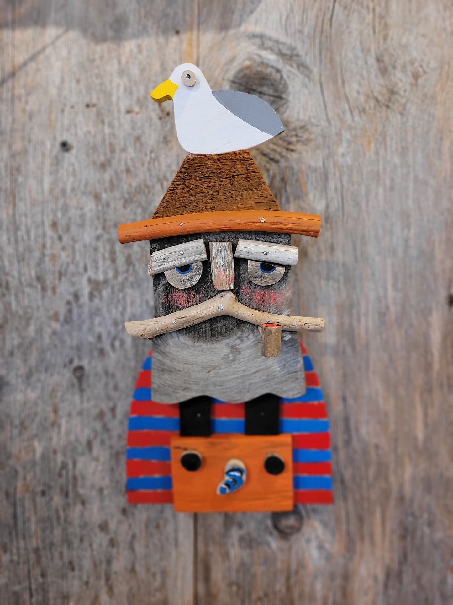 Large Sailor w/ Seagull #13 | Seahag Studios